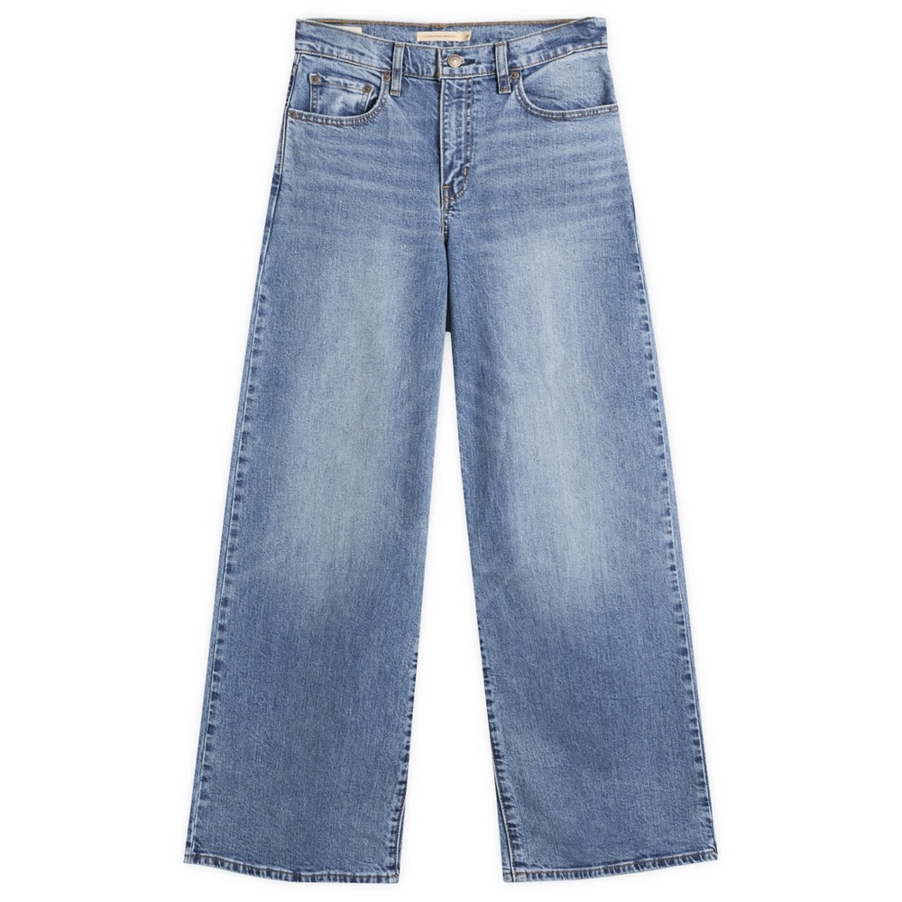 Levi's Light Blue Wide Leg Jeans